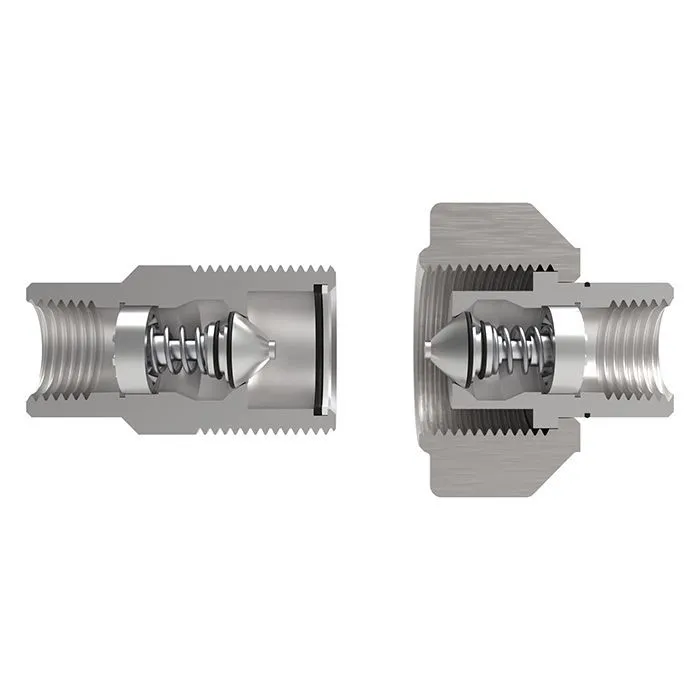 1in, БРС серия G (WS) резьбовая, ниппель, нерж.сталь 304 TL8GMS TITAN LOCK