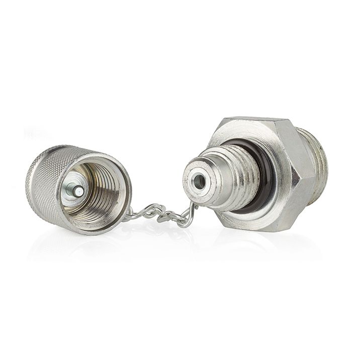 Точка контроля давления, резьба BSP 1/8, TL1/8PСP TITAN LOCK