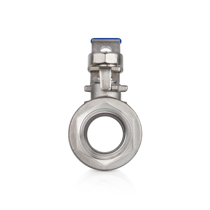 Кран шаровый двухсоставной НР-ВР, резьба BSP 1 1/4", нерж. 304, TL125BVC-FM TITAN LOCK