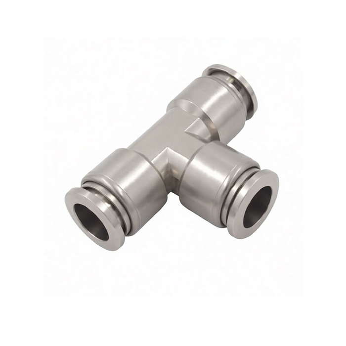 Фитинг цанговый Т-образный, 14 мм, нерж.сталь, тип PUT, TLP-PUT14SS TITAN LOCK