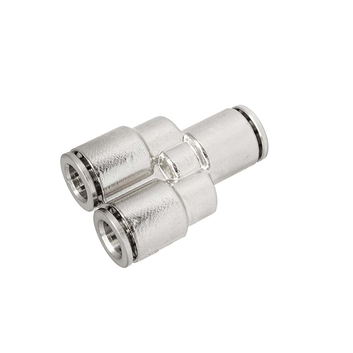 Фитинг цанговый Y-образный, 16 мм, нерж.сталь, тип PY, TLP-PY16SS TITAN LOCK