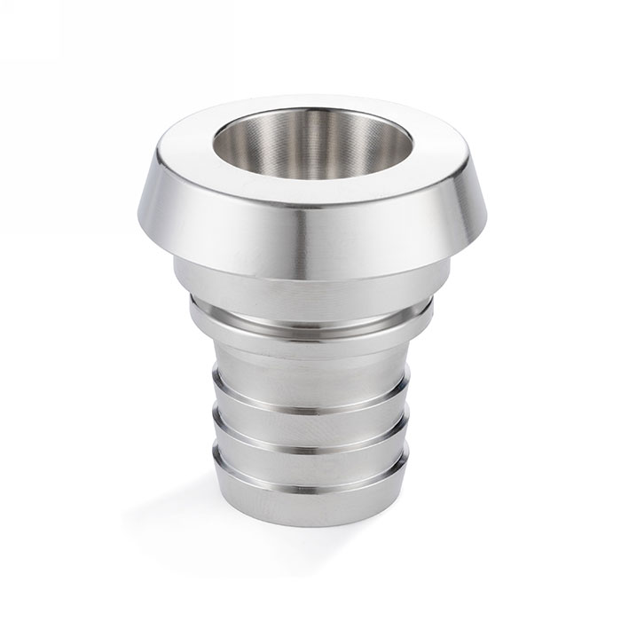 Конический штуцер под рукав DIN 11851 DN80 (хвостовик 85мм), нерж. 316 TL80CONSS-M TITAN LOCK