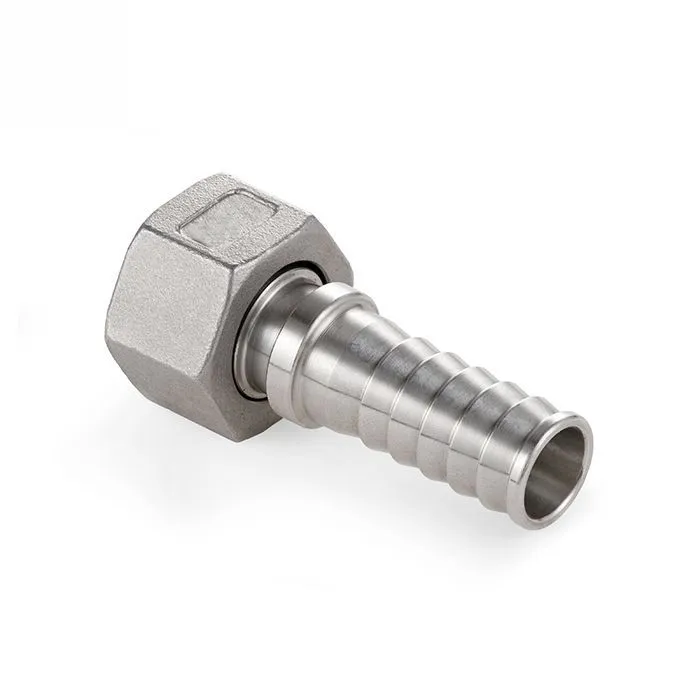 Штуцер для пара  DIN 2826, с концом под рукав, нерж.сталь 316, вн.резьба, 2" TLSTDIN-F2S TITAN LOCK