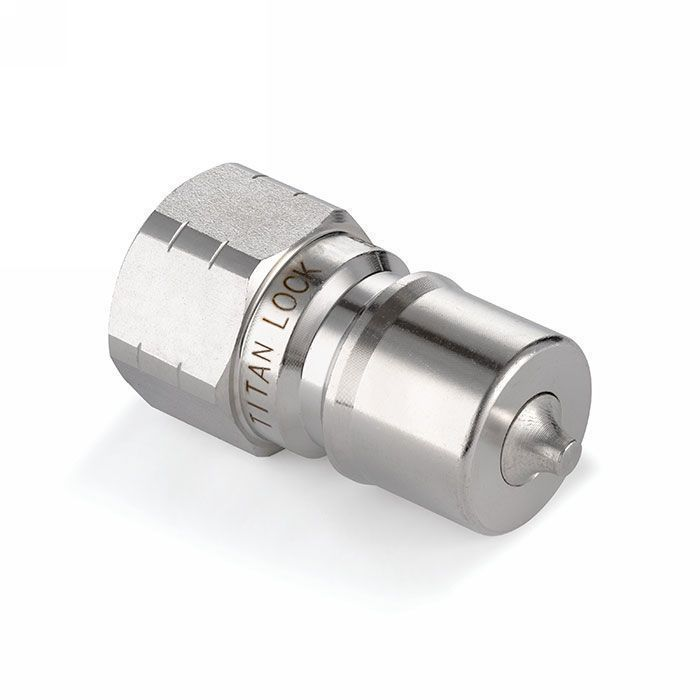 2in, БРС серия B, ISO 7241-B, ниппель, нерж. сталь 304, TL16BM-S TITAN LOCK