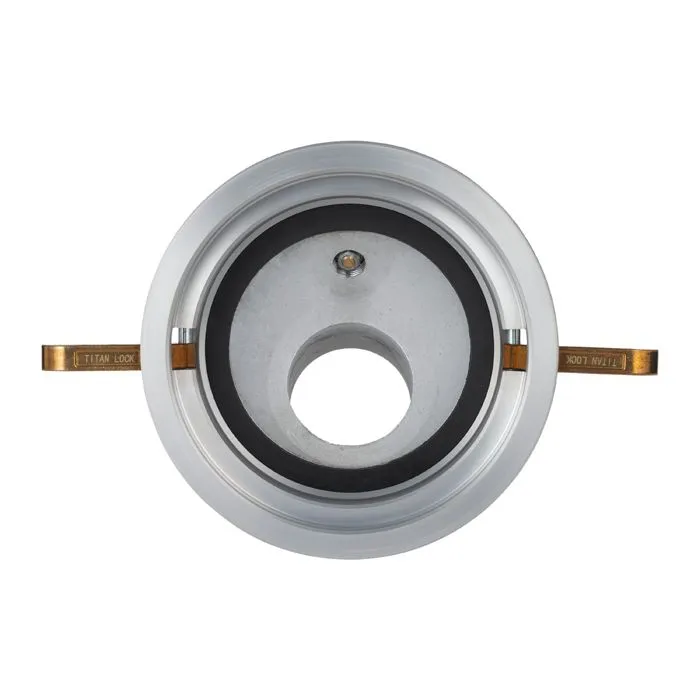 4in переходник гравитационный для API адаптера, с камлоком 3in алюминий и клапаном TL400GAV300AL TITAN LOCK