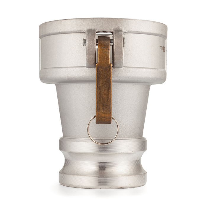 Муфта для клапана отвода паров, 4in под камлок тип А 3in, алюминий, TL4030DAVR-AL TITAN LOCK