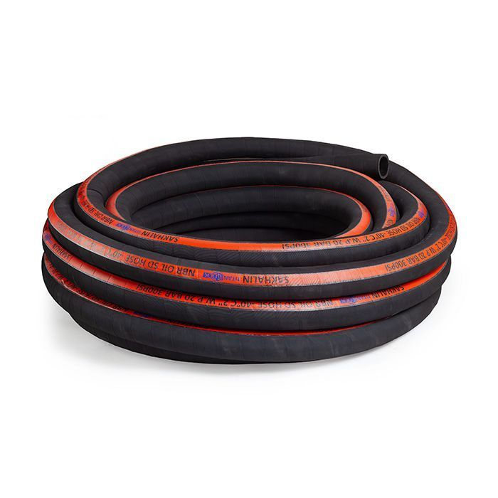 Маслобензостойкий рукав «SAKHALIN», внутр. диам. 76мм, -40C, 20bar, NBR, нап-всас., TL076SH TITAN LOCK