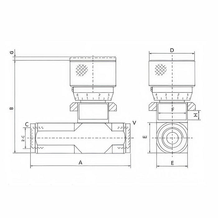 Гидравлический дроссель однонаправленный, 3/4", BP/BP, сталь, TL1WHT3/4FF TITAN LOCK