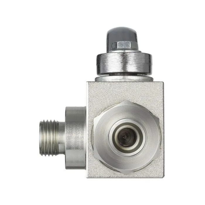 Гидравлический шаровый кран трехходовой, DN 4 (М12X1.5), типа НР, сталь, TLHYD3V3/16M TITAN LOCK