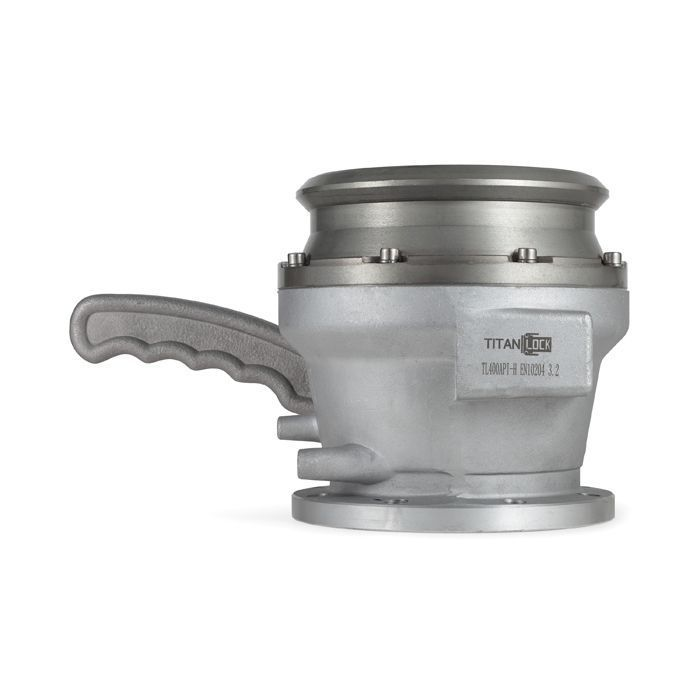 Адаптер API, с рукояткой, без смотрового стекла, алюминий, 4in, TL400API-H TITAN LOCK