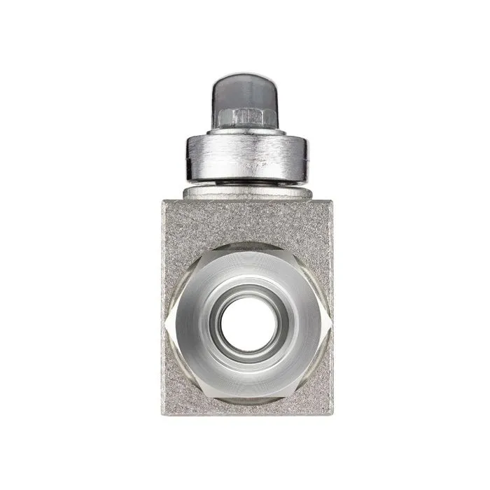 Гидравлический шаровой кран, DN 20 (3/4"), типа НР-НР M30X2, с креп. отв., сталь, TLHYDV3/4M TITAN L