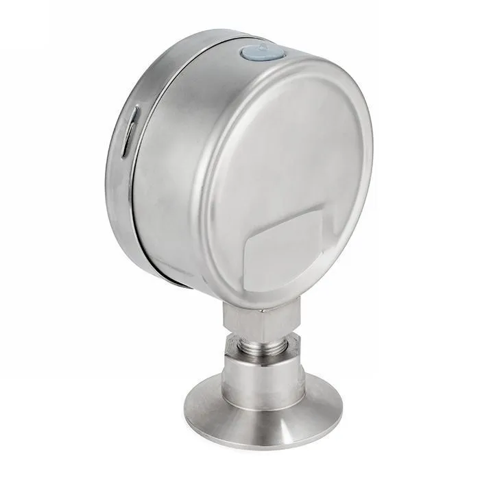 Манометр нержавеющий с мембранным разд.,10/0,2 Бар, Clamp DN50, корп. 100мм, TLSPG50/100CL TITAN LOCK