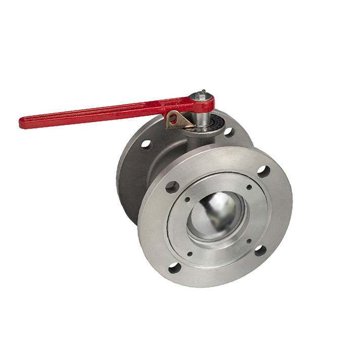 Кран шаровый для бензовоза, круглый фланец, алюм., DN50, TL200BVRF-AL TITAN LOCK