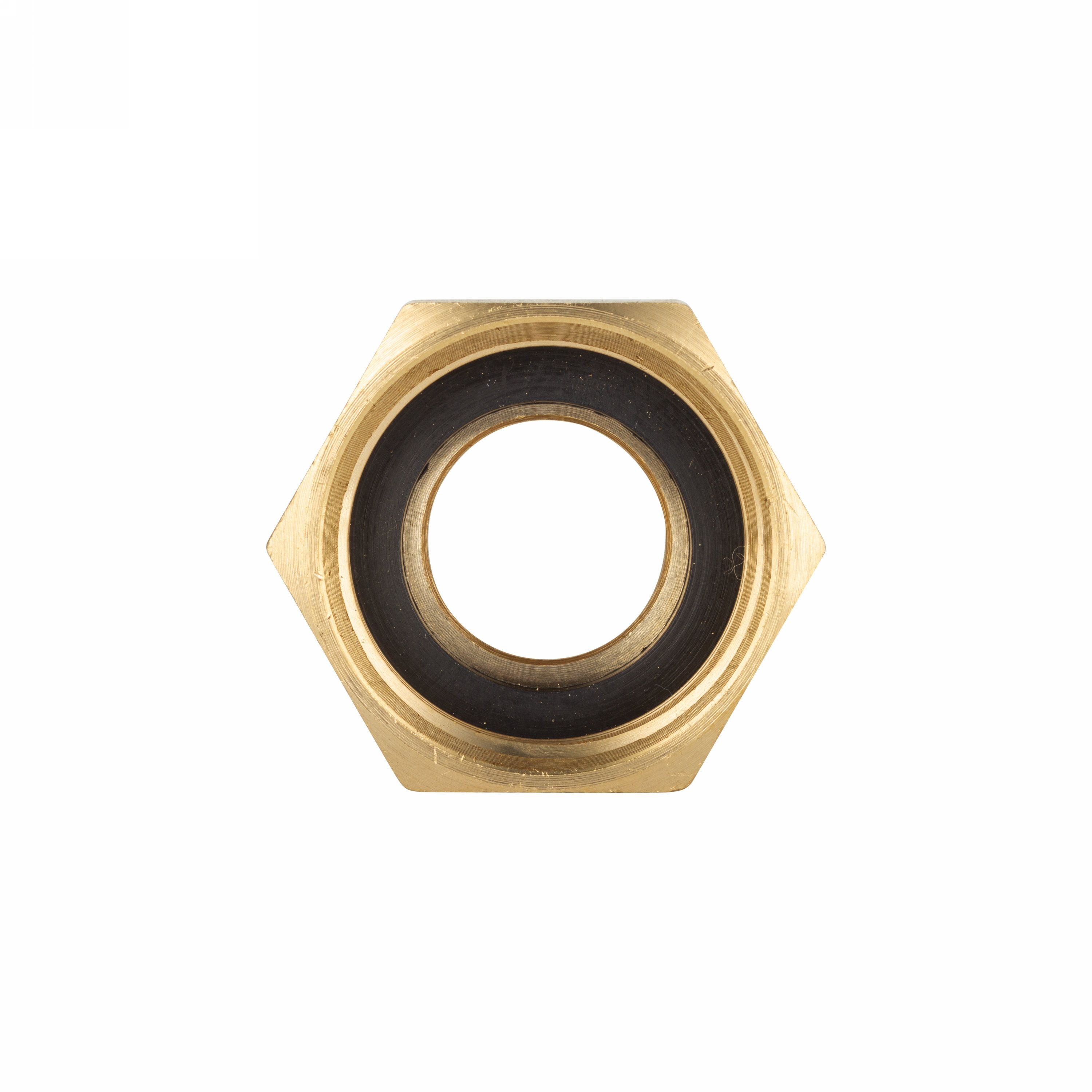 Штуцер для пара  DIN 2826, с концом под рукав, латунь, вн.резьба, 1/2" TLSTDIN-F1/2 TITAN LOCK