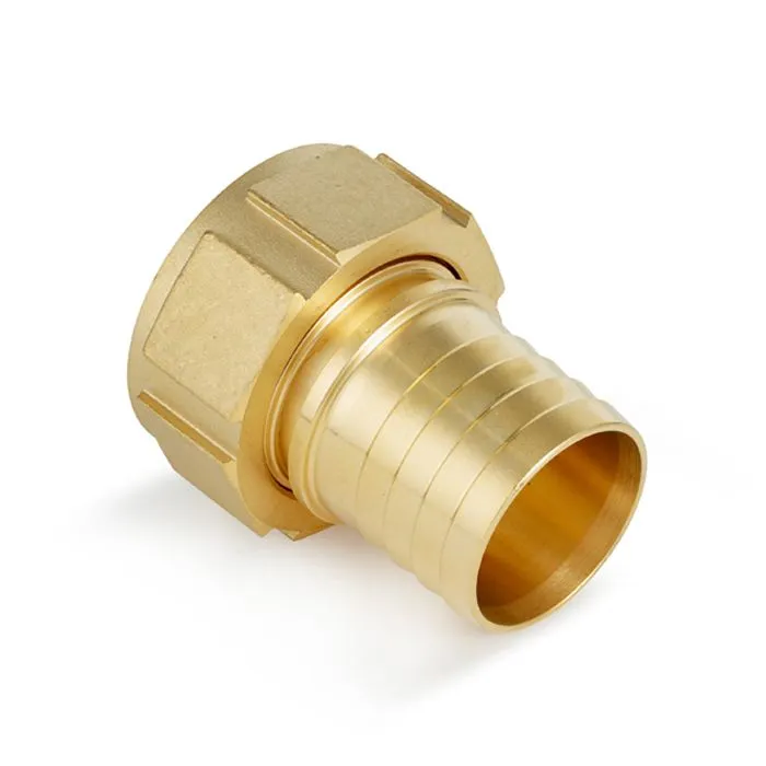 4in, штуцер с внутр. резьбой под рукав, латунь, TLSF100BR TITAN LOCK