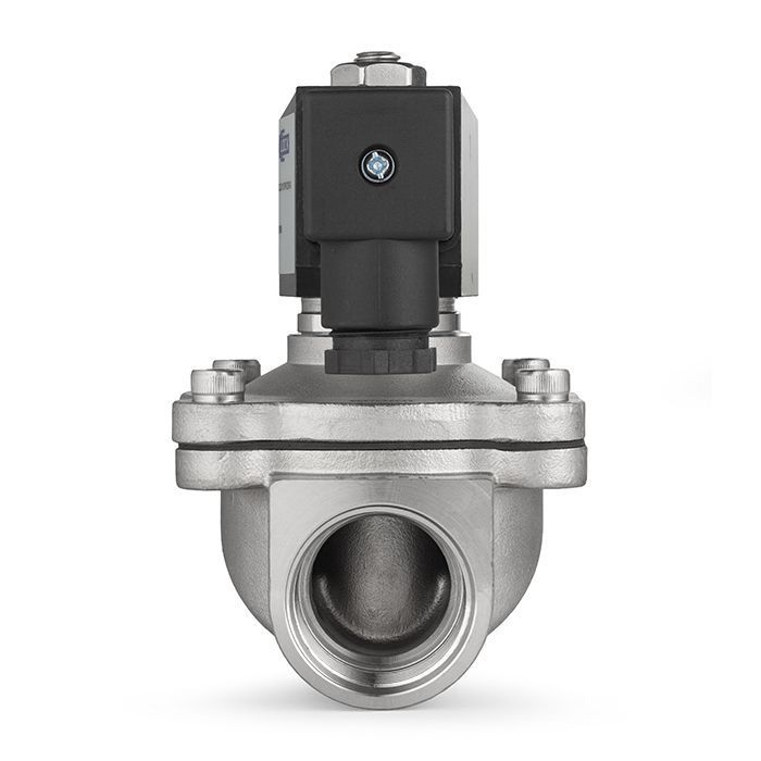 Соленоидный клапан нормально-закрытый, прямого действия, 220В, PN10, Нерж.304/FKM, DN15, TLSC15/10FK1S TITAN LOCK