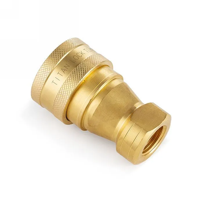 1in, БРС серия B, ISO 7241-B, розетка, латунь TL8BF-B TITAN LOCK