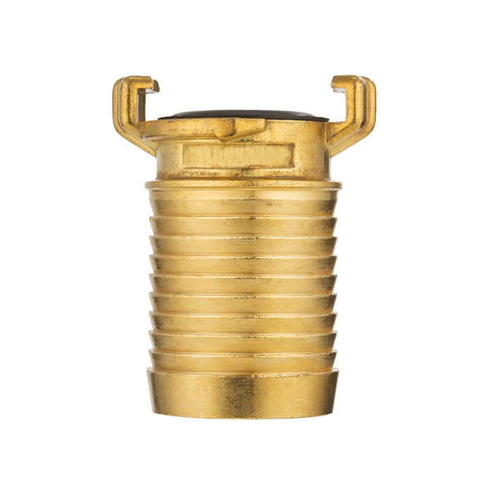 Универсальное соединение для воды NEPTUN (GEKA) с концом под рукав, 1/2" (13мм), латунь, TLNPH1/2-BR TITAN LOCK