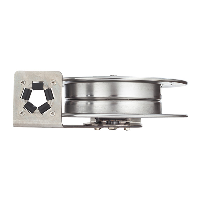 Барабан с инерционным механизмом, нерж. сталь, для мойки TLREEL TITAN LOCK