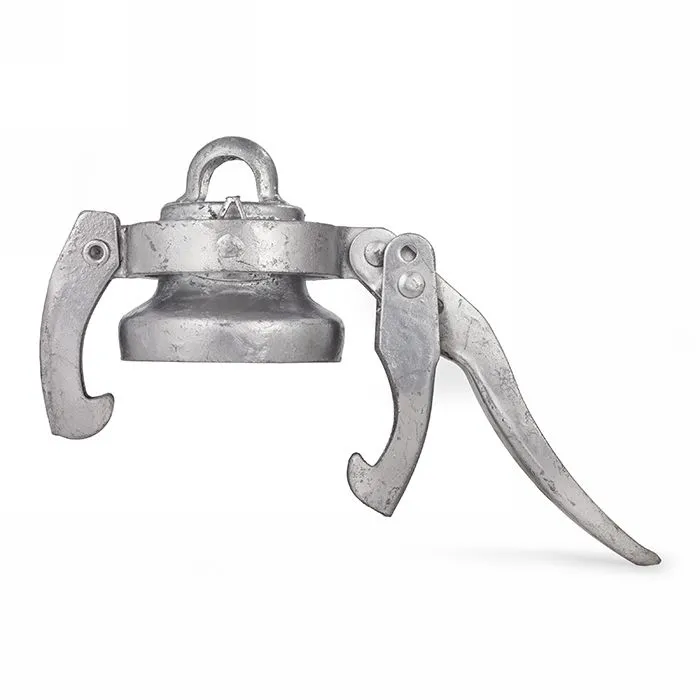 Заглушка с замком для ниппеля Perrot 2", сталь, TL200PRT-KKV TITAN LOCK