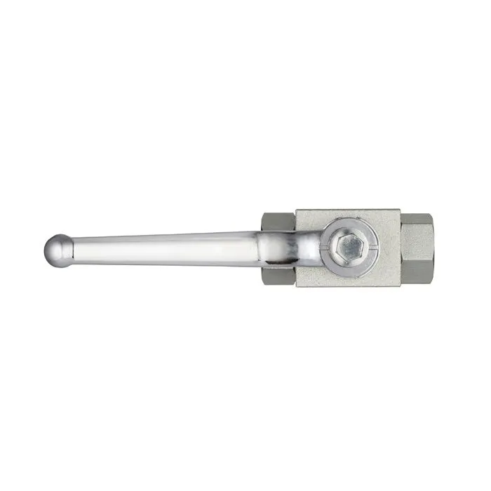 Гидравлический шаровой кран, 1", типа ВР-ВР, с креп. отв., сталь TLHYDV1F TITAN LOCK
