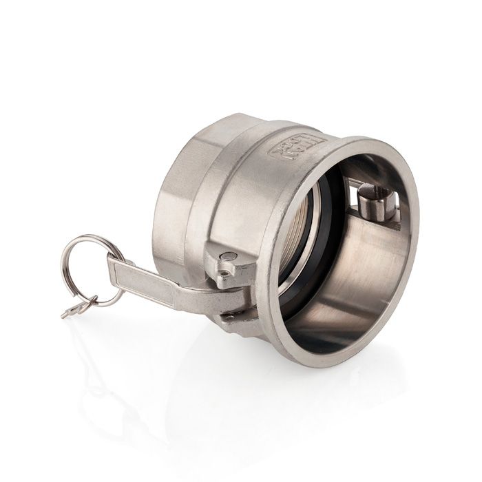 Камлок нержавеющий тип D серия "EcoLine" розетка, внутр. резьба BSP 8", AISI304, TL800DSS-EL TITAN LOCK