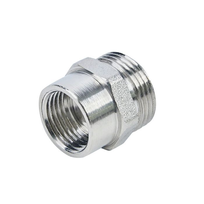 Ниппель переходной нержав. (AISI304), 3/4", НР BSP/ВР NPT, TL3/4RMBS-FNP-S TITAN LOCK