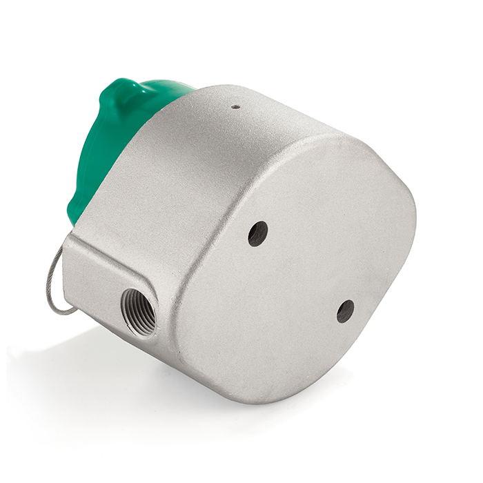 Розетка термисторная, 10-ти контактная, 4 J-слота, с пневмопереключением, алюминий, TLPS-10 TITAN LO