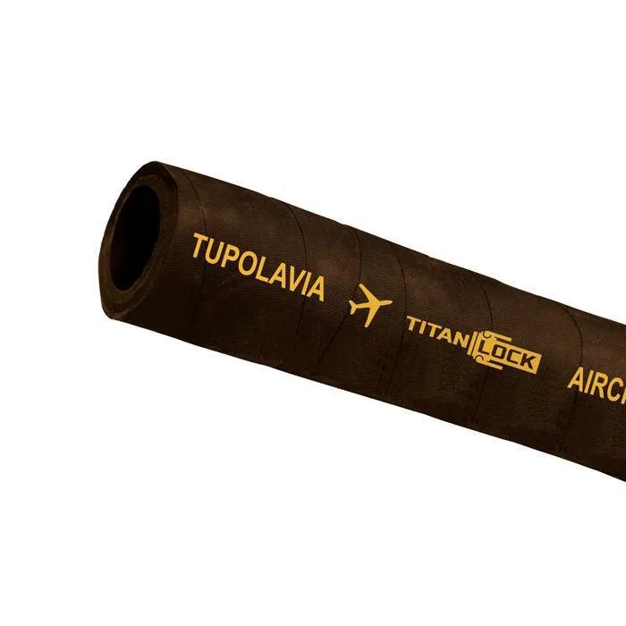 Рукав для авиационного топлива и заправки самолетов TUPOLAVIA, напорный, внутр. диам. 76мм, -30C, 20 Бар, TL076TUP TITAN LOCK Рукав для авиационного топлива и заправки самолетов TUPOLAVIA, напорный, внутр. диам. 76мм, -30C, 20 Бар, TL076TUP TITAN LOCK