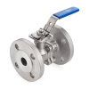 Кран шаровый фланцевый двухсоставной, нерж. 304, DN25 TL100TPFBVS TITAN LOCK