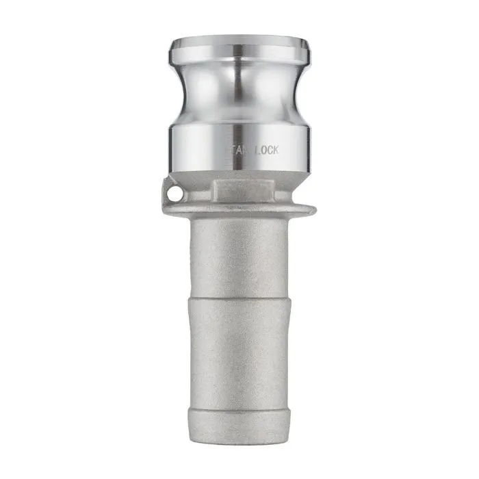 Камлок алюминиевый тип E, ниппель с хвостовиком 2", TL200EAL TITAN LOCK