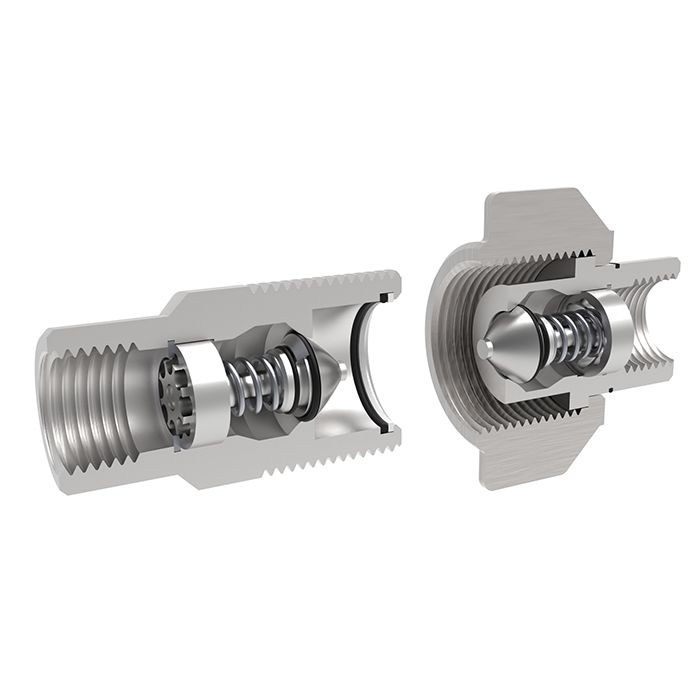 3/4in, БРС серия G (WS) резьбовая, ниппель, нерж. сталь 304 TL6GMS TITAN LOCK