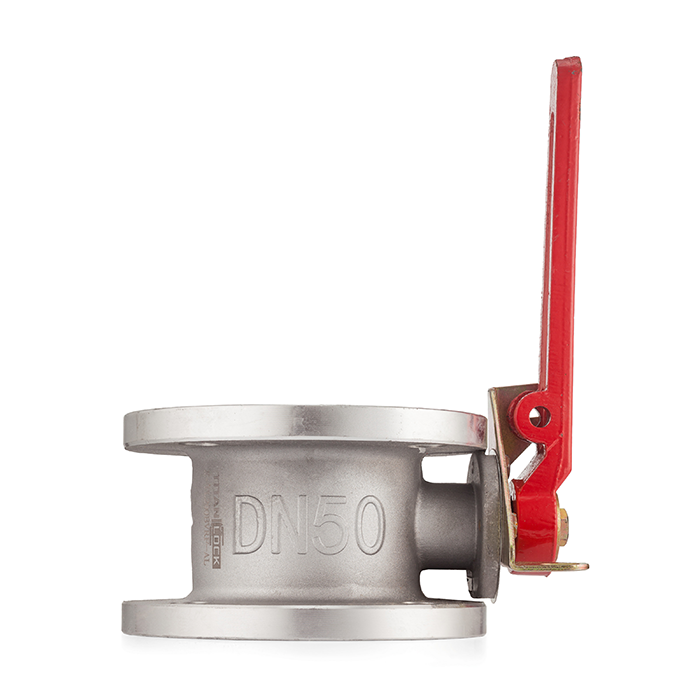 Кран шаровый для бензовоза, круглый фланец, алюм., DN75, TL300BVRF-AL TITAN LOCK