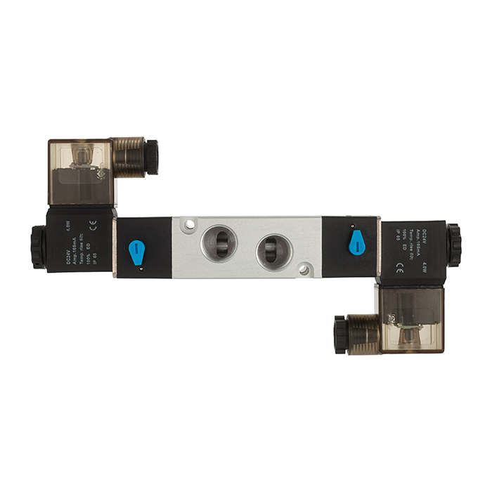 Пневмораспределитель электромагнитный 4V, серия 300, 2 канала, 10 мм, DC24V, TL4V320-10DC24V TITAN LOCK