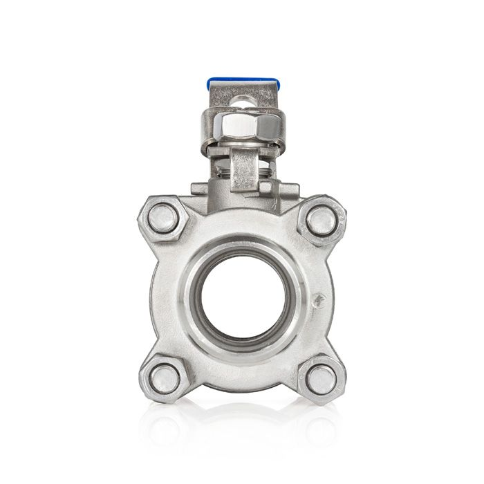 1,25in, Трехсоставной шаровый кран из нержавеющей стали (AISI 304) типа "сварка-сварка", TL125TPBVSS-WD TITAN LOCK