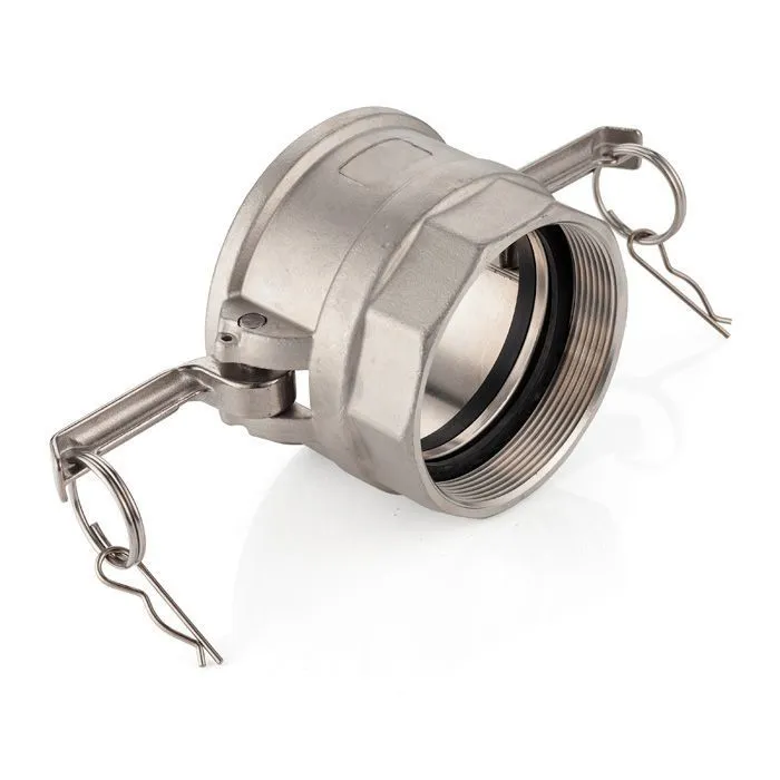 Камлок нержавеющий тип D розетка, внутр. резьба BSP 8", AISI304, TL800DSS TITAN LOCK