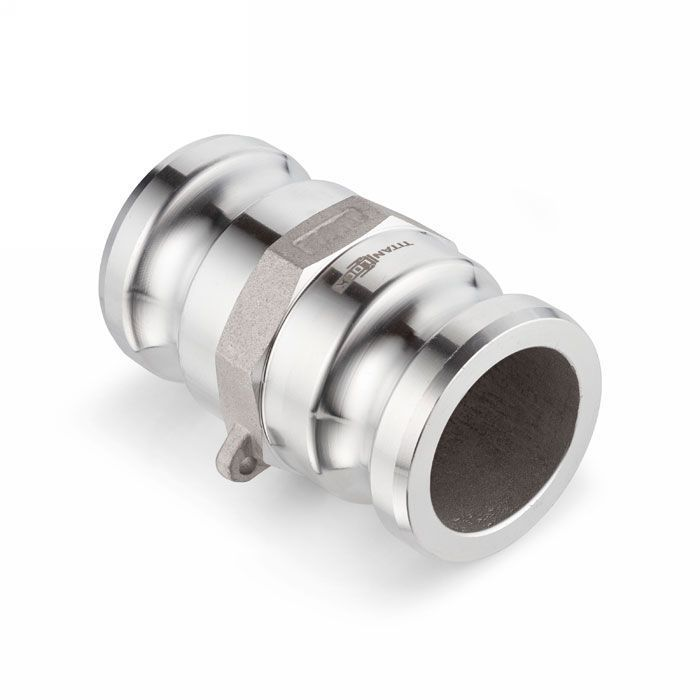 Камлок алюминиевый тип AA (переходник ниппель 6" х ниппель 6"), TL600AAAL TITAN LOCK