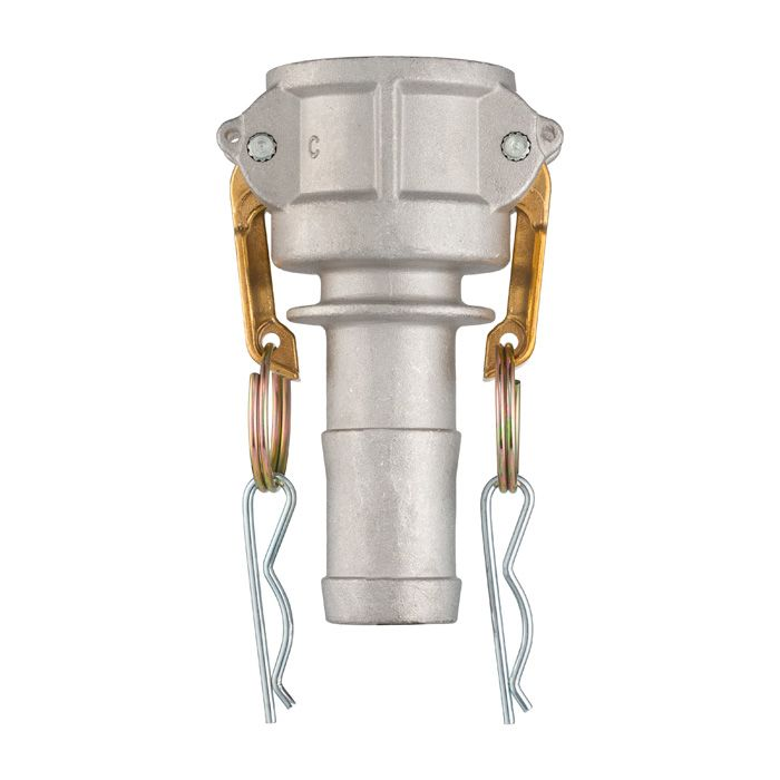 Камлок алюминиевый тип С, розетка с хвостовиком 2", TL200CAL TITAN LOCK