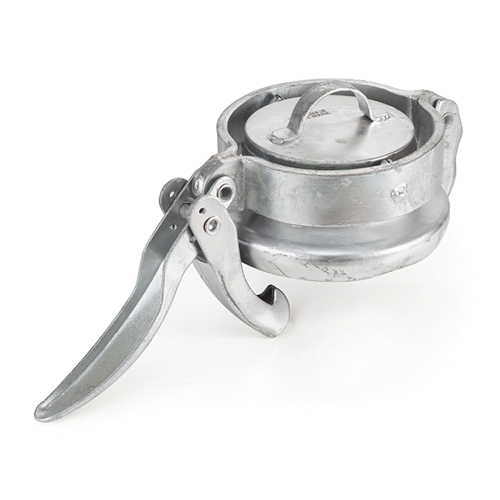 Заглушка с замком для ниппеля Perrot 6", сталь, TL600PRT-KKV TITAN LOCK