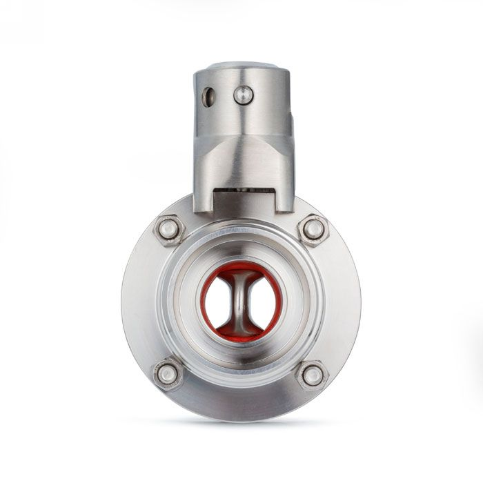 Затвор дисковый нержавеющий (AISI304) DN50, типа резьба-резьба, DIN TLSD050THS TITAN LOCK