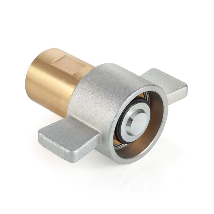 1 1/4in, БРС серия W резьбовая, розетка с крыльчатой гайкой, латунь, резьба NPT TL10WFN TITAN LOCK