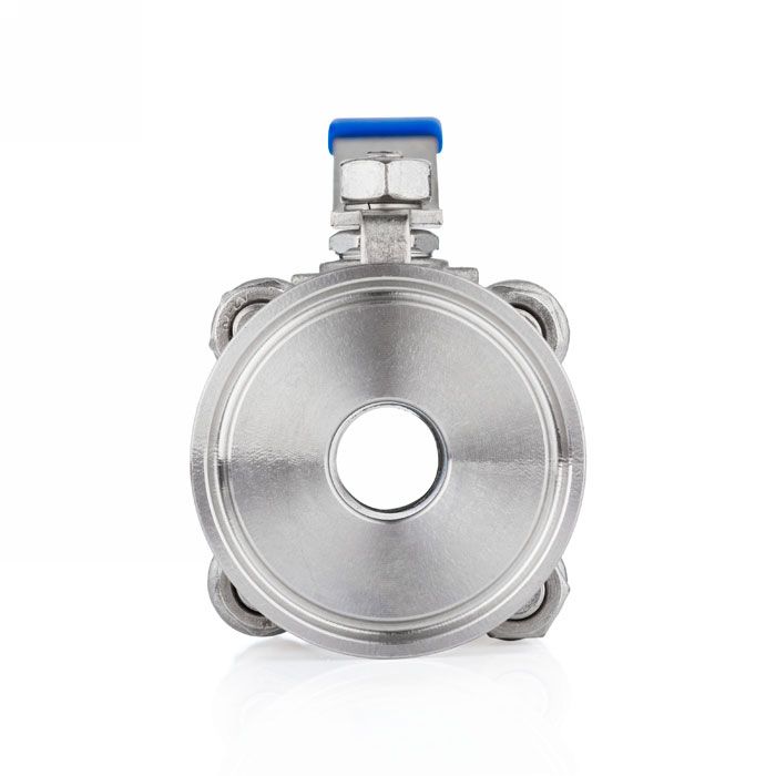 Трехсоставной шаровый кран из нержавеющей стали (AISI 304) типа "clamp-clamp", 2 1/2", TL250TPBVSS-CL TITAN LOCK