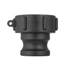 Переходник на Еврокуб, камлок тип A S60x1 1/4, полипроп., TLECS60x1.1/4AC TITAN LOCK