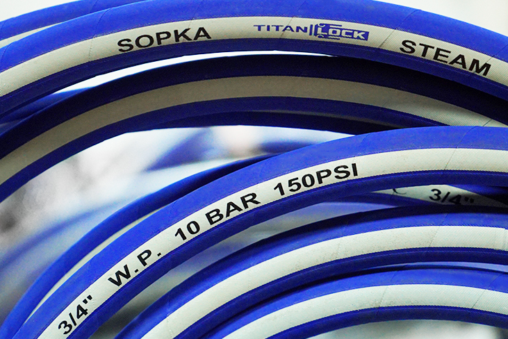 Рукава для пара и горячей воды ELBRUS и SOPKA