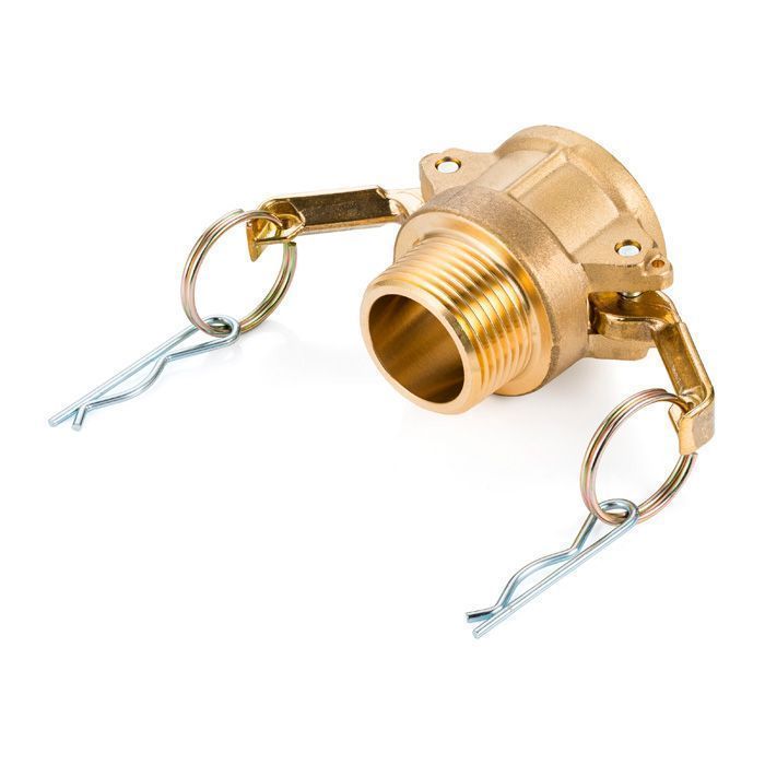 Камлок латунный тип B розетка, наруж. резьба BSP 2 1/2", TL250BBR TITAN LOCK