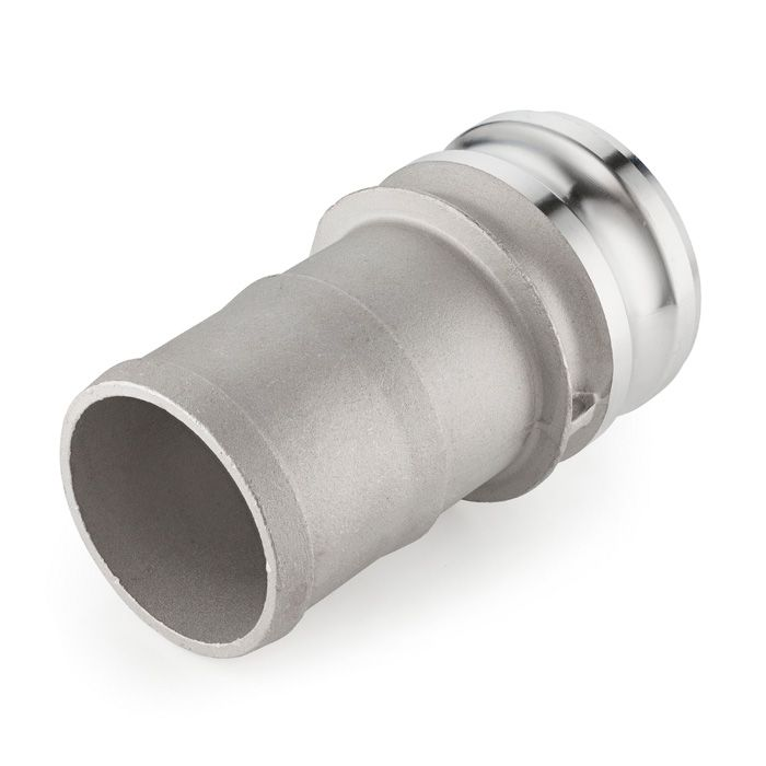 Камлок алюминиевый тип E, ниппель с хвостовиком 4", TL400EAL TITAN LOCK