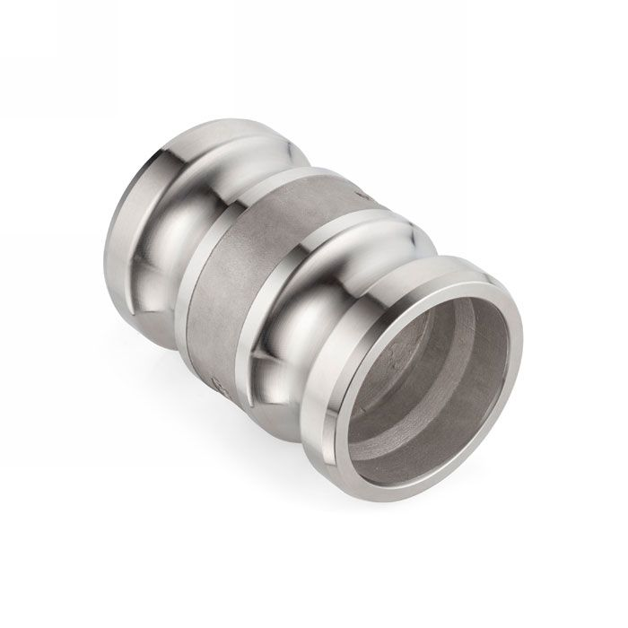 Камлок нержавеющий тип AA (переходник ниппель 1 1/4" х ниппель 1 1/4"), AISI316, TL125AASS TITAN LOCK