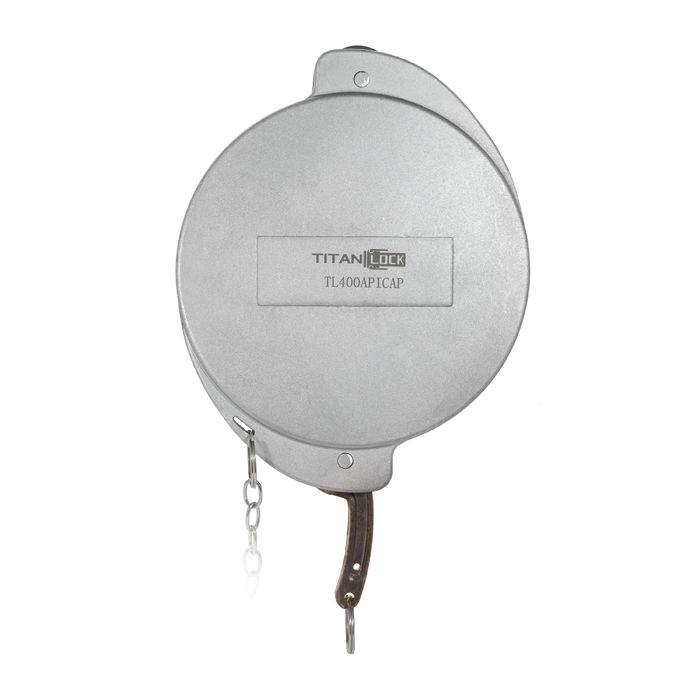 Защитная крышка для адаптера API, с прижимным кулачком, алюминий, 4in, TL400APICAP TITAN LOCK
