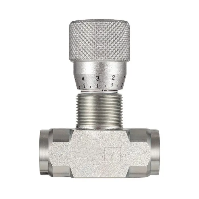 Гидравлический дроссель двунаправленный, 1/4", BP/BP, сталь, TL2WHT1/4FF TITAN LOCK