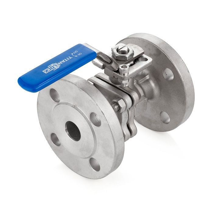 Кран шаровый фланцевый двухсоставной, нерж. 304, DN25 TL100TPFBVS TITAN LOCK